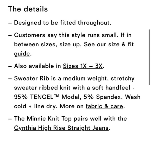 Reformation Minnie Knit Top - Picture 2 of 7